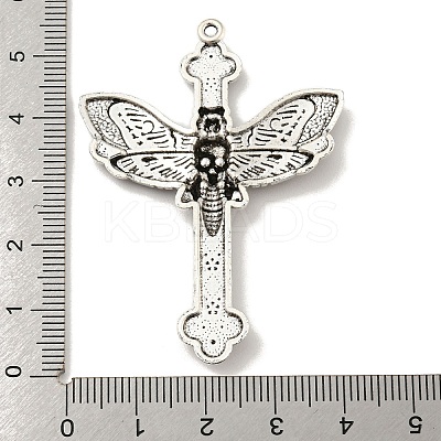 Tibetan Style Alloy Big Pendants LS-TIBE-L013-02AS-05-1