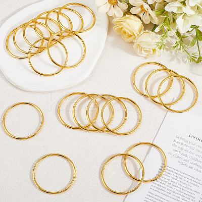 Iron Open Jump Rings FIND-SP0002-63E-1