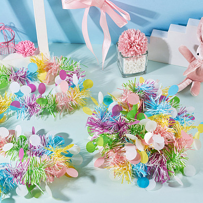 2Pcs Polyester Lace Trim Ribbons OCOR-TADJ0001-01-1