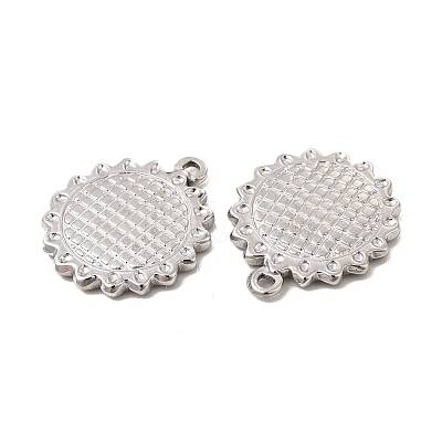 Non-Tarnish 304 Stainless Steel Pendants STAS-E182-13P-1
