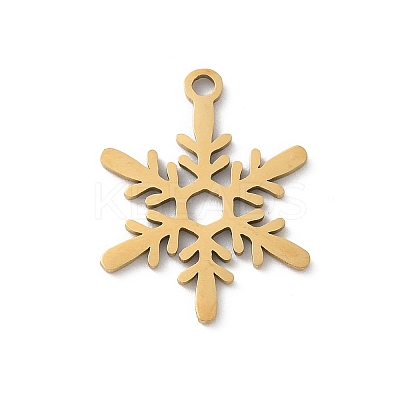 Christmas 201 Stainless Steel Pendants STAS-S157-02G-G-1