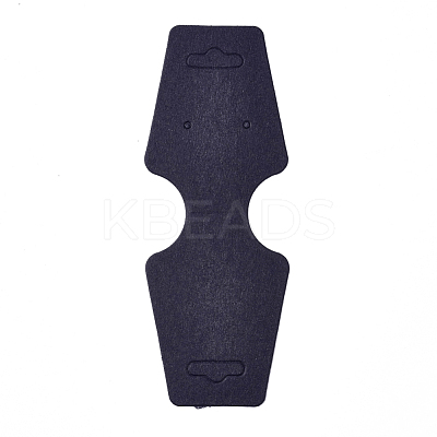 Cardboard Fold Over Paper Display Hanging Cards CDIS-E007-11-1