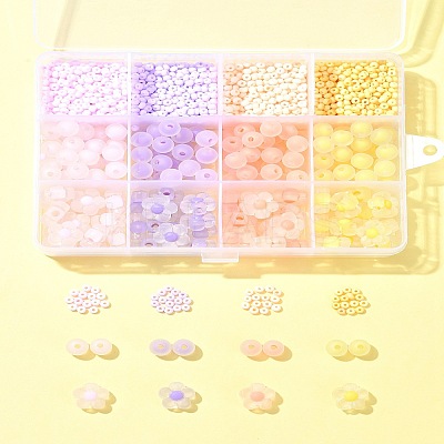 4 Colors 3 Styles DIY Jewelry Beads Kits DIY-FS0006-58-1