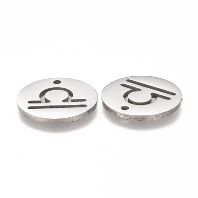 Tarnish Resistant 201 Stainless Steel Pendants STAS-Z001-B-09P-1