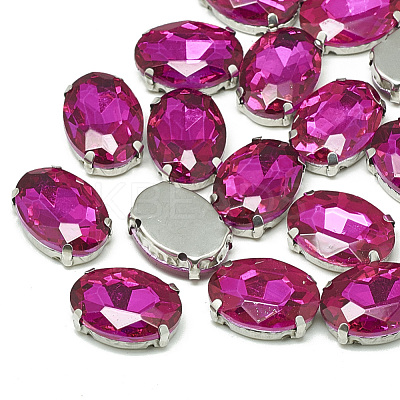 Sew on Rhinestone RGLA-T091-8x10mm-09P-1
