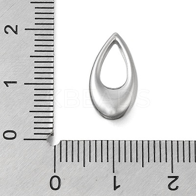Anti-Tarnish 304 Stainless Steel Pendants STAS-D192-01S-1
