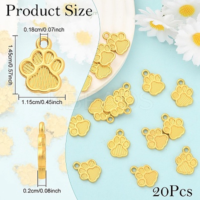 20Pcs Rack Plating Alloy Charms FIND-YW0008-09-1