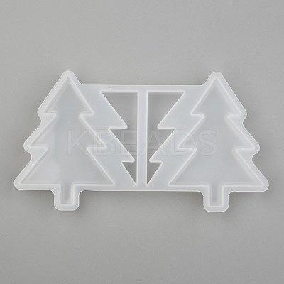 Christmas Tree Straw Topper Silicone Molds Decoration DIY-J003-14-1