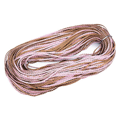Braided PU Leather Cords LC-S018-10J-1