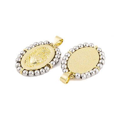 Rack Plating Brass Pendants KK-P269-15G-A-1
