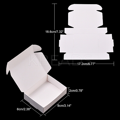 Kraft Paper Gift Box X-CON-K003-03A-02-1