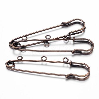 Antique Bronze Iron Kilt Pin Brooch Pin Findings X-KK-Q485-AB-1