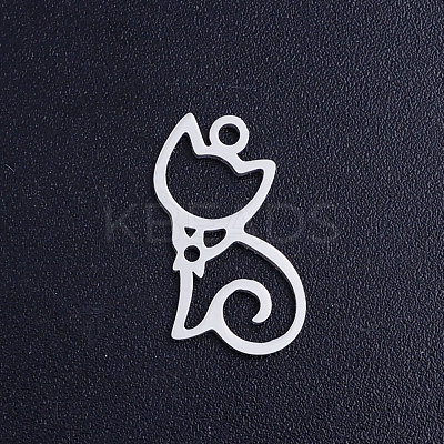 Non-Tarnish 304 Stainless Steel Pendants A-STAS-S105-JN366-1-1