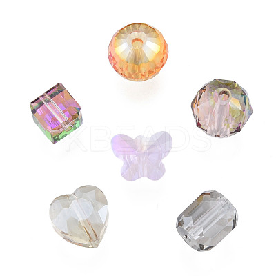 Transparent Glass Beads EGLA-N002-49-1
