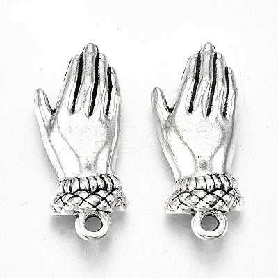 Tibetan Style Alloy Pendants LS-X-TIBE-S323-037AS-RS-1