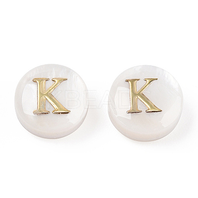 Natural Freshwater Shell Beads SHEL-N036-01K-1
