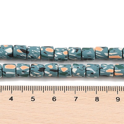 Handmade Polymer Clay Beads Strand X-CLAY-Z002-01Q-1