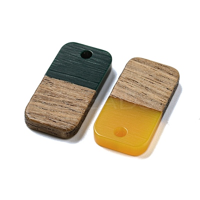 Resin & Walnut Wood Pendants RESI-XCP0002-16I-1