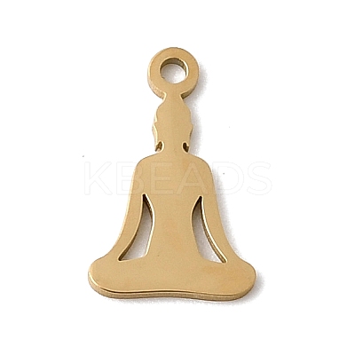 304 Stainless Steel Charms STAS-H247-05G-1