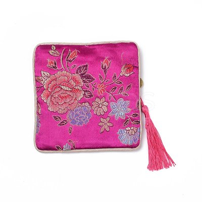 Mixed Square Cloth Zip Pouches ABAG-F001-01-1