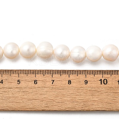 Natural Cultured Freshwater Pearl Beads Strands PEAR-I007-07U-04B-1