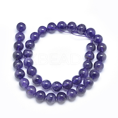 Natural Amethyst Beads Strands LS-G-E481-03-6mm-1
