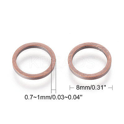 Brass Linking Rings EC1878mm-R-1