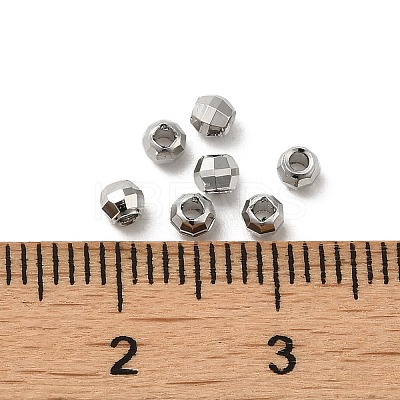 Brass Spacer Beads KK-P249-02B-P-1