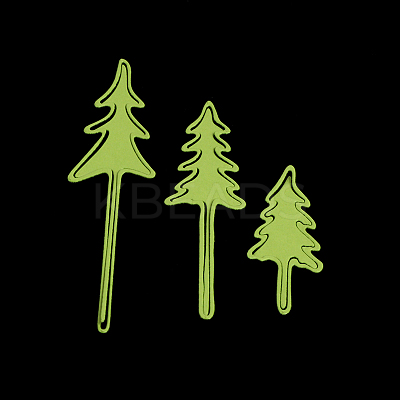 Christmas Tree Frame Carbon Steel Cutting Dies Stencils DIY-F036-09-1