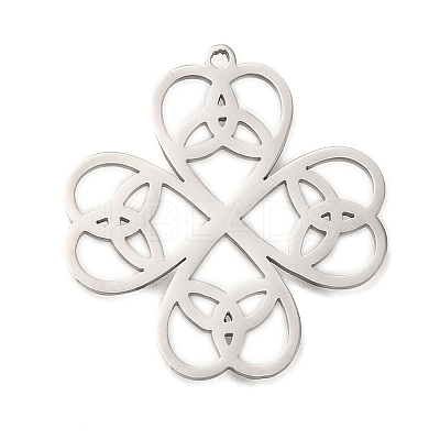 Anti-Tarnish 304 Stainless Steel Pendants STAS-S150-09P-1