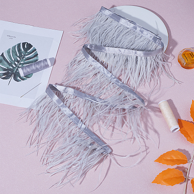 2M Fashion Ostrich Feather Trimming FIND-GF0005-13A-1