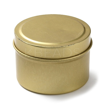 (Defective Closeout Sale: Scratched) Round Iron Tin Cans CON-XCP0002-26-1