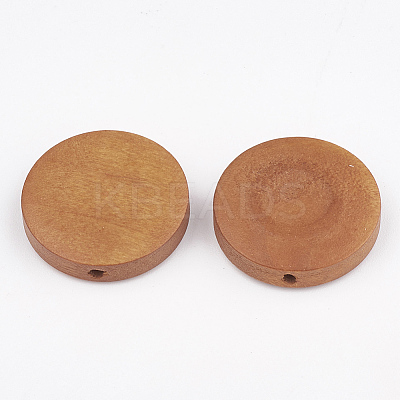 Natural Pear Wood Beads LS-X-WOOD-T009-2.0cm-04-1