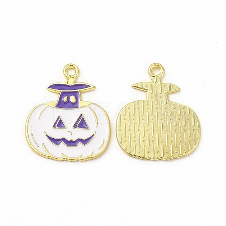 Rack Plating Alloy Enamel Pendants FIND-G054-17LG-01-1