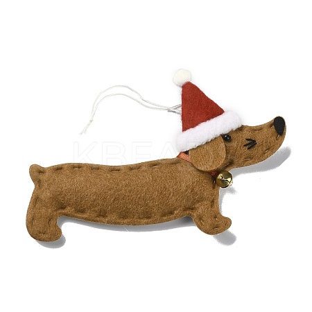 Dachshund Non-woven Fabric Pendant Decorations LS-HJEW-R125-01-1
