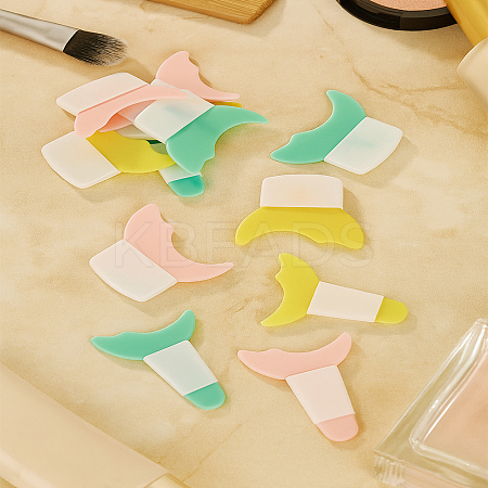 12Pcs 6 Styles Plastic Eyeliner Splitter Assistant MRMJ-LP0002-83-1