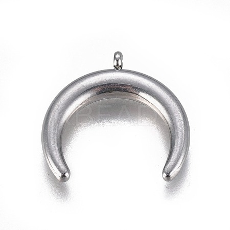 Non-Tarnish 304 Stainless Steel Pendants LS-STAS-F229-01-P-1