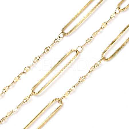 304 Stainless Steel Dapped Chains CHS-C015-01G-1