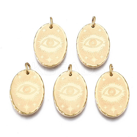 316 Surgical Stainless Steel Pendants STAS-N097-014-1