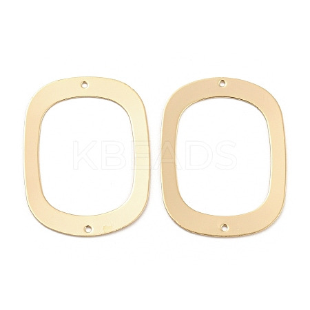 Brass Connector Charms KK-Q789-11G-1