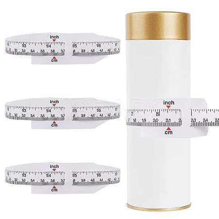 PP Plastic Baby Head Circumference Measuring Tape TOOL-WH0136-90-1