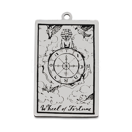 Non-Tarnish 201 Stainless Steel Pendants STAS-S105-LA211-13-1
