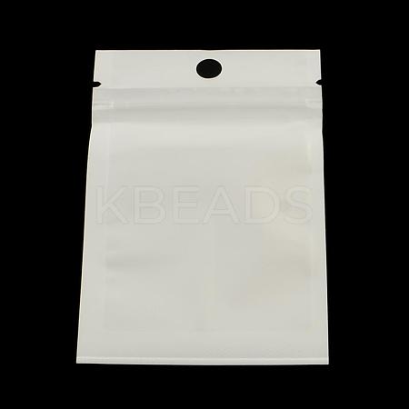 Pearl Film Plastic Resealable Packaging Bags OPP-R002-04-1