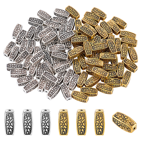 Tibetan Style Alloy Beads TIBEB-FH0001-25-RS-1