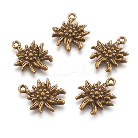 Tibetan Style Alloy Pendants X-TIBEP-A113357-AB-FF-1