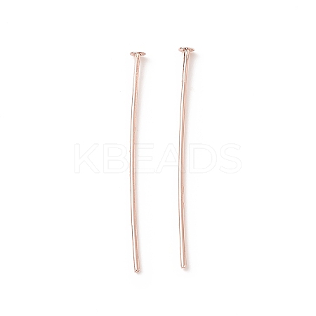 Brass Flat Head Pins LS-X-KK-WH0058-03B-RG-1