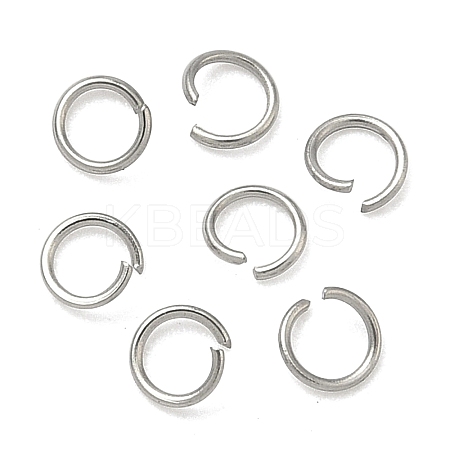 Tarnish Resistant 304 Stainless Steel Open Jump Rings STAS-E066-01-3mm-1