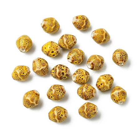 20Pcs Handmade Porcelain Beads PORC-YW0001-53B-1