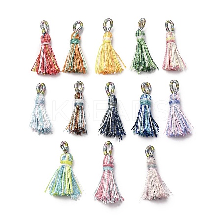 Polyester Tassel Pendants FIND-D302-01-1