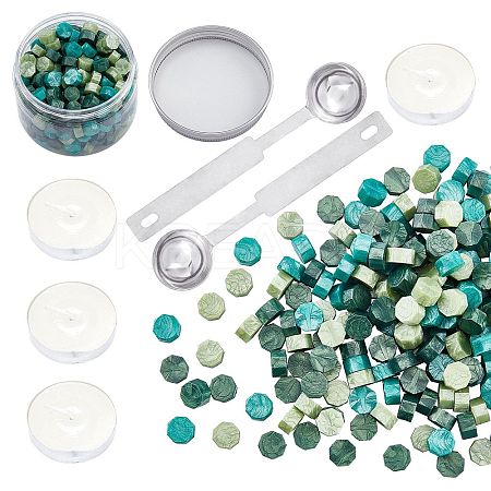 Sealing Wax Particles Kits for Retro Seal Stamp DIY-CP0003-50W-1
